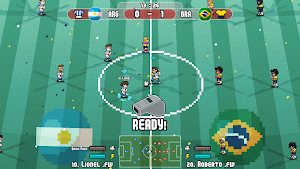 Pixel Cup Soccer - Lite Screenshot 0
