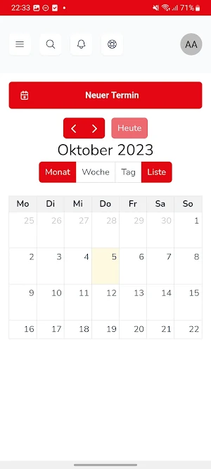 DLRG Durlach - Intranet Screenshot 0