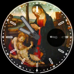 Virgin Mary Catholic WatchFace Screenshot 3