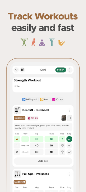 HardLab - Gym Workout Tracker Screenshot 1