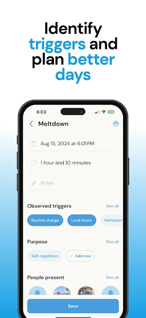 Guiding Growth: Autism Tracker Screenshot 2