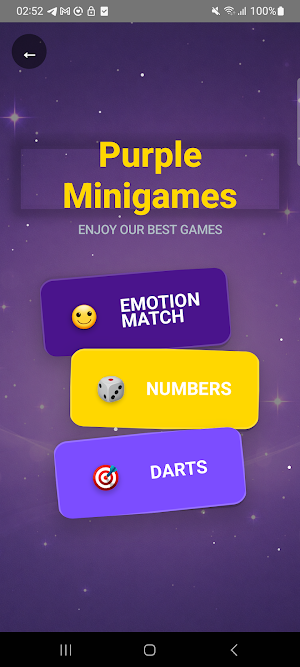 Purple Minigames Screenshot 1
