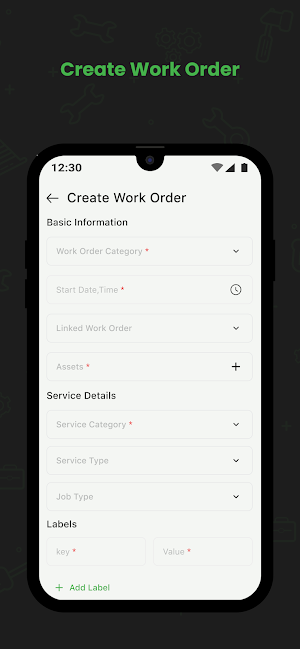 Operon FM - Field App Screenshot 2
