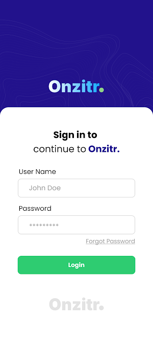 Onzitr Partner Screenshot 0