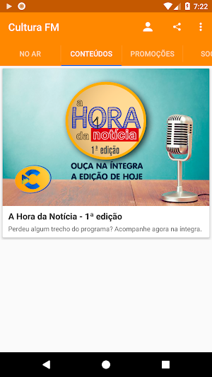 Cultura FM Screenshot 1