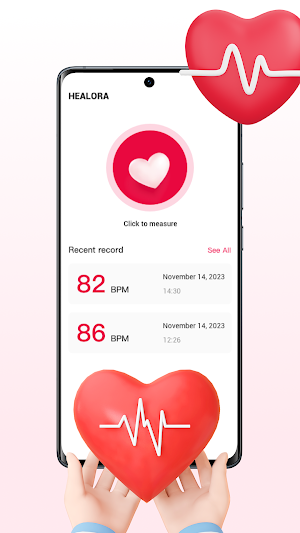 Healora: Check Your Heartbeat Screenshot 2