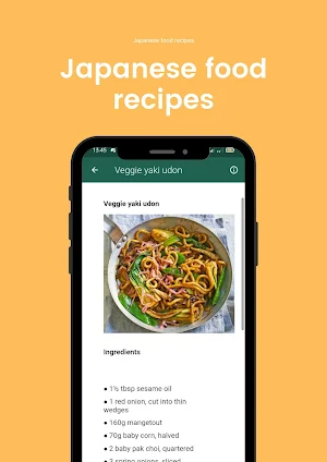 Japanese food recipes Screenshot 3