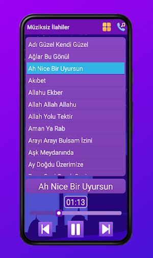 Müziksiz İlahiler Screenshot 0