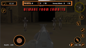 Scary Zombie Town(FPS Shooter) Screenshot 1