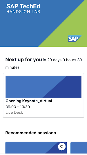 SAP TechEd Screenshot 0