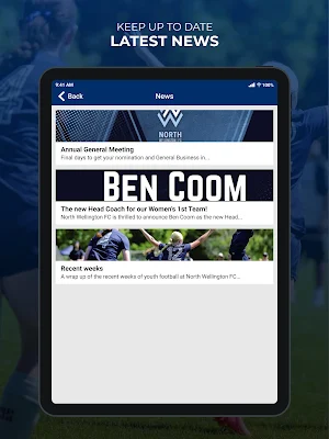 North Wellington Football Club Screenshot 3