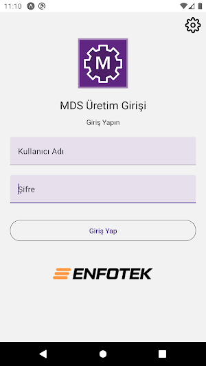 MDS Üretim Girişi Screenshot 1