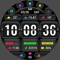 Page Turning Clock ZKin Watch