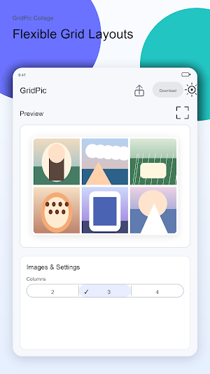 GridPic - Photo Grid & Collage Screenshot 2