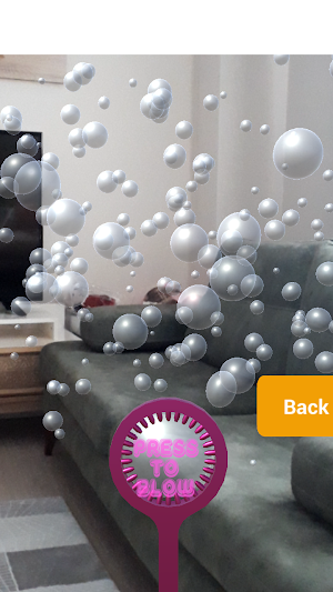 AR Soap Bubbles Simulator Screenshot 3