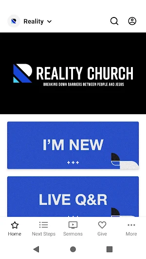 Reality Church Screenshot 0