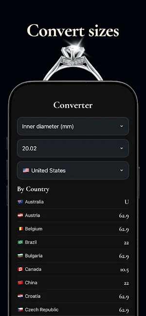 Ring Sizer: Ring Size Screenshot 3