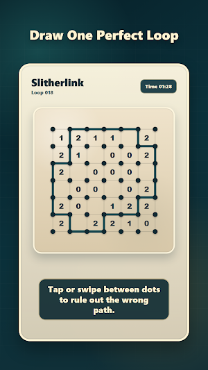 Slitherlink Fences Puzzle Screenshot 0