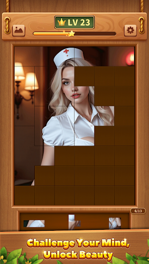Jigsaw puzzle-Sweet Girl Screenshot 0