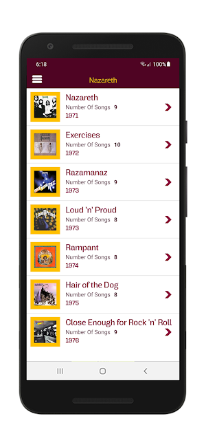 Nazareth Lyrics & Wallpapers Screenshot 1