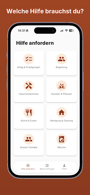 Hub4Help Screenshot 1