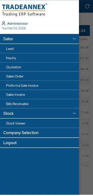 TRADEANNEX – ERP Screenshot 0