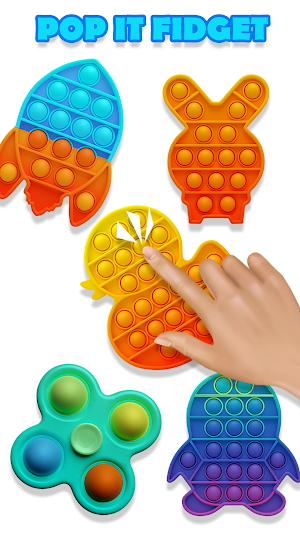 Pop It Fidget - Popping Bubbles & Anti-Stress Toys Screenshot 1