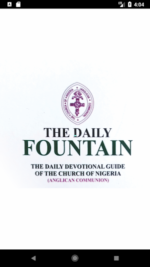 The Daily Fountain Devotional Screenshot 1