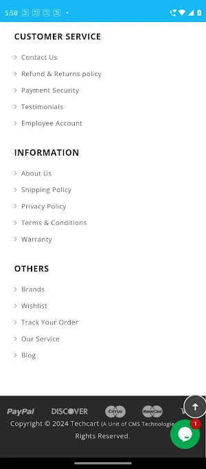 TECHCART Screenshot 3