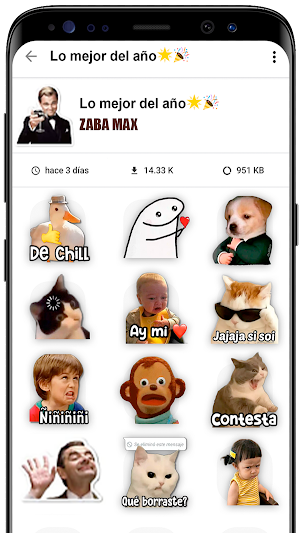 Meme Stickers 2024 - WASticker Screenshot 1