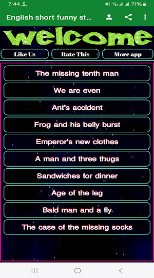 English short funny story Screenshot 1