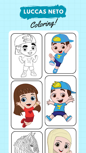 Luccas Neto Jogo de Colorir Screenshot 0