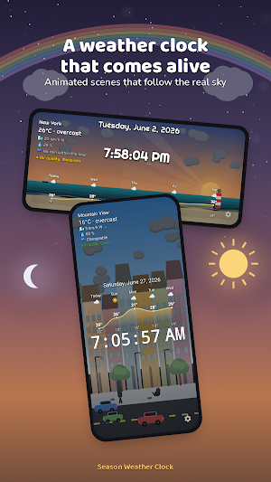 Season Weather Clock Screenshot 0
