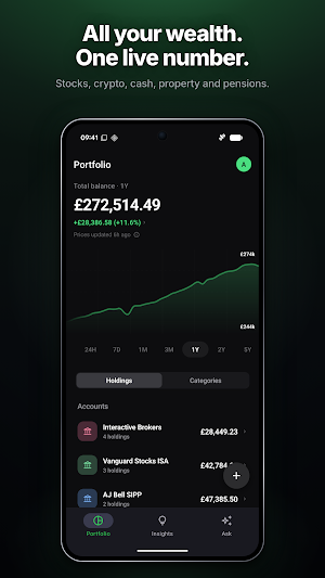 Netaro: Net Worth Tracker Screenshot 0