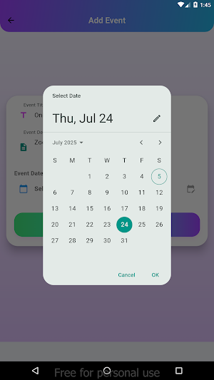 Event Attend Diary screenshot 4