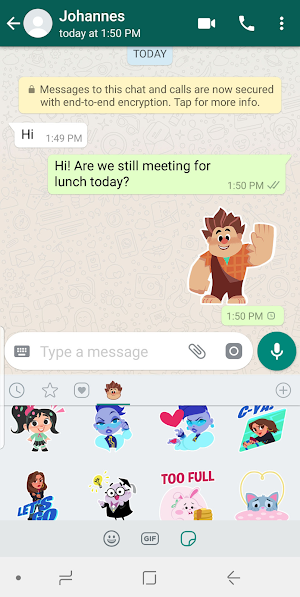 Ralph Breaks the Internet Stickers - WAStickers Screenshot 1