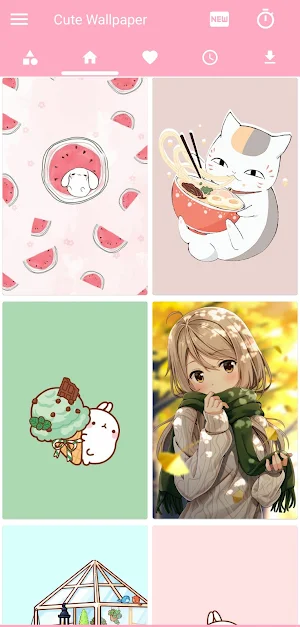 Cute Wallpaper - Cute Wallpapers kawaii HD Screenshot 2