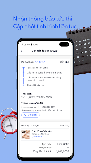 Quản lý dịch vụ cho nhân viên Screenshot 3