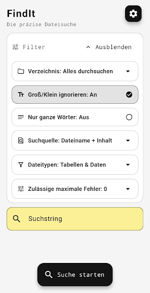 FindIt - Precise File Search Screenshot 2