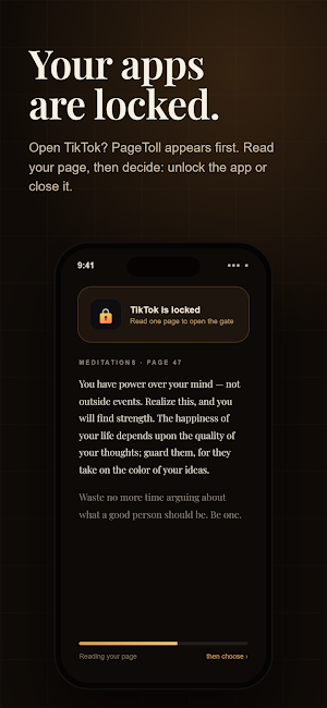 PageToll: Read To Scroll Screenshot 1