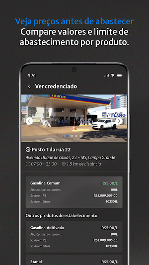 Motorista - TCard Screenshot 1