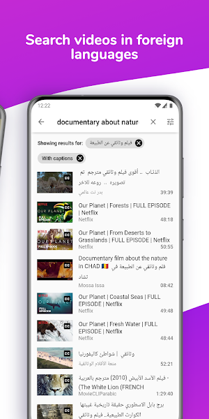 Lingvotube - Translate video subtitles voice-overs Screenshot 2