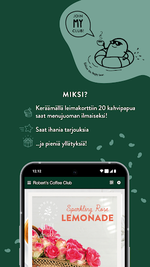 Robert's Coffee Club Screenshot 0