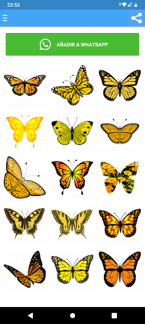 Stickers de Mariposas Screenshot 1