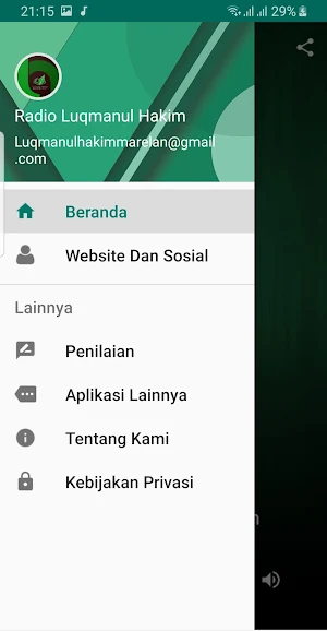 Radio Luqmanul Hakim Screenshot 2