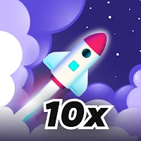 Fly Rocket Game: Crash & Win