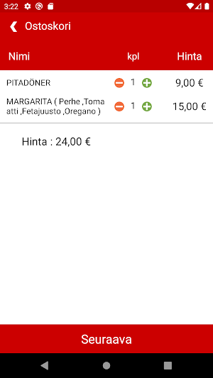 Toros Ravintola Screenshot 3