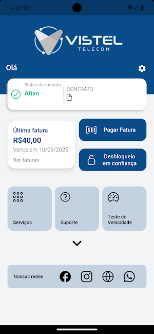 Vistel Telecom Screenshot 1