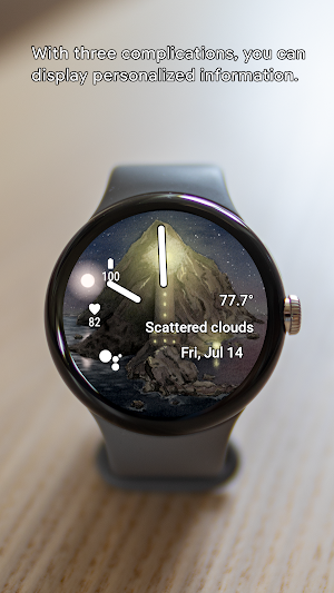 Horizon Lighthouse Watch Face Screenshot 3