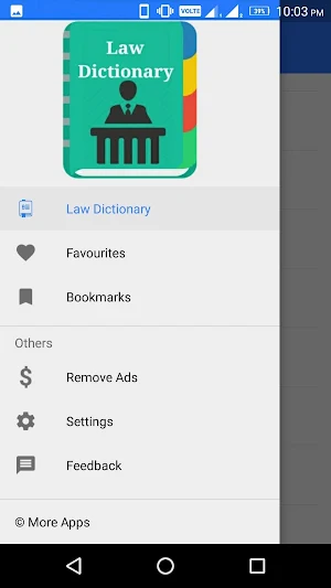Law Dictionary Screenshot 0